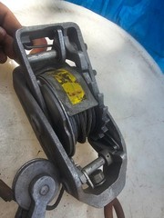 Lincoln LUG-ALL 3000 lbs Ratcheting Cable Hoist USA – Works Great – No Handle