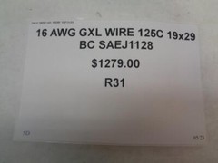 5000FT. WIRE 16 AWG GXL 125C 19×29 BC SAEJ1128 R31
