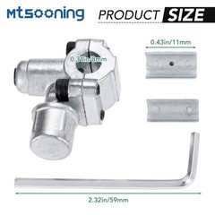 BPV-31 Bullet Piercing Valve Line Tap Valve Kits, Adjustable Valve for 1/4 In…