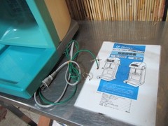Swan Ice Slicer SI-100S Electric Block Ice Shaver Machine Used Good Condition