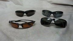 Lot of 4 – Assorted Safety Sunglasses Various Brands, Model, Styles, Colors (#5)