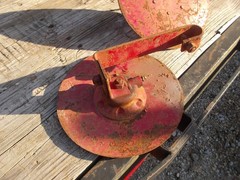 Universal planter grain drill rolling rollin marker end mount holder bracket