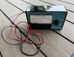 Vintage 1980s Creative Electronics Analog ESR Meter Capacitor Tester Clawson MI