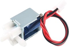 2Pcs DC5V 6V Micro Electric Solenoid Valve Normally Closed Air Water Valve US