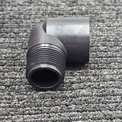 (QTY 50) Lasco M412-010 M412010 1″ 90° Elbow Fitting Schedule 40 MIPT X FIPT