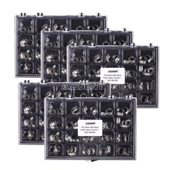 Bandas ortodónticas dentales con tubo bucal metálico Roth 022 1st molar 16#-35