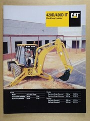 1990s Caterpillar CAT Heavy Equipment 20 BROCHURE LOT