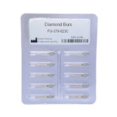 Dental Burs Diamond FG High Speed Round End Taper Ball Football Cylinder Coarse