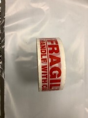 2 inch 6 Rolls Fragile Marking Packing Tape Shipping- 2.0 mil 330 feet 110 yards