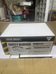 Workhorse Safety Glasses Lot – 300Pairs – Frameless Anti-Scratch Anti-Fog – E542