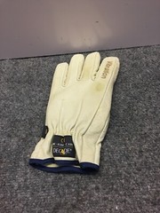 DECADE 49002 Drivers Style Vibration Glove with Gelfom, Left Hand M, Full Finger