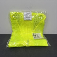 SAS Safety Corp 690-1109 | Vest Class 2 Yellow Hi-Viz-L (Pack of 10)