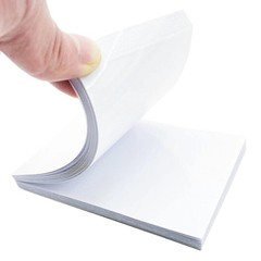 LA MIERE 50 Sheets High-Glass Finish Dental Mixing Pads 2 Sides Paper 3″x3″, Dis