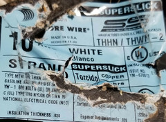 Encore #10awg 19 Stranded THHN/THWN-2/MTW Building Wire White /100ft