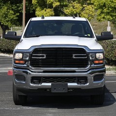 2019-2024 Ram 2500 3500 4500 5500 Halogen Headlights Pair Black