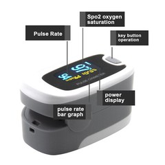 CONTEC CMS50N Adult Fingertip Pulse Oximeter Spo2 Monitor,Oxygen saturation USA