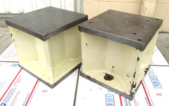 PAIR OF 9-7/8″ x 9-7/8″ x 10″ BOX PARALLELS