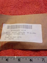 Carbide Inserts Lot of Ten (10) TP-41/K45 NSN 3455-01-087-2239