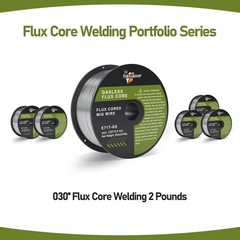 Flux Core Welding Wire .030/.035” Gasless MIG Wire E71T-GS 2 Pounds 1/2/3 Packs