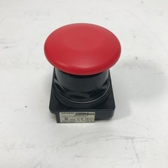 Siemens 52BP2W2 2 Pos. Push-Pull Operator Maintained, Plastic, 1 3/4″, Red – New