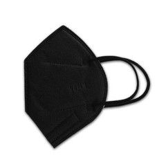 SUNCOO Protective KN95 Face Mask – 20 Pack, 5 Layers Cup Dust Filter – Black