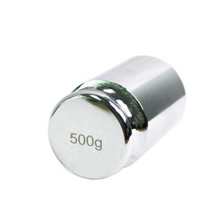 HFS(R) M2 Class 500-Gram Chrome Scale Calibration Weight – Accurate