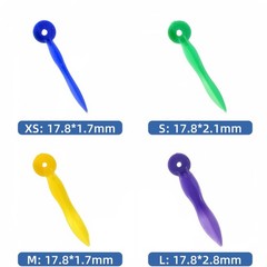 100 x Disposable Plastic Wave Shape Dental Tooth Gap Composite Interdental Wedge