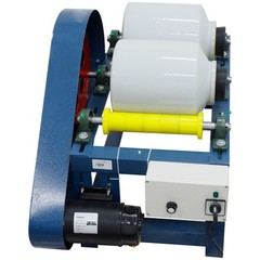 220V 550W Horizontal Drum Small Lab Ball Mill Enamel Grinding Glaze Quartz Sand