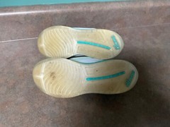 Women’s CLOVE Blue/Mint CL010 Nursing Sneakers Shoes Size 6 (CON86)