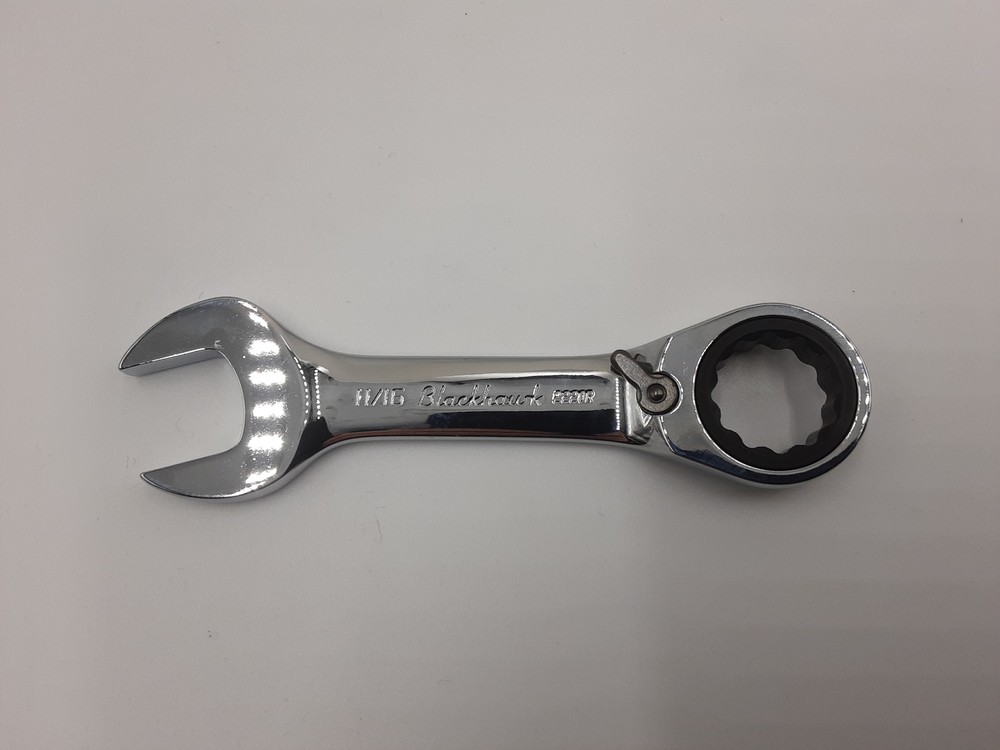 Blackhawk BW-2220R Combination Stubby Reversible Ratcheting Wrench – BULK – 11/1