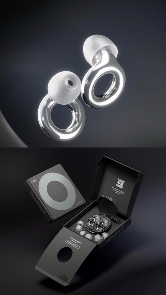 Loop Experience 2 Ear Plugs – Stylish Certified Hearing Protection for Concerts