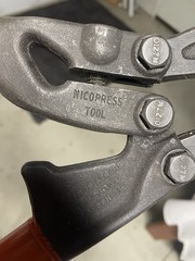 Nicopress 64 A CGMP Manual Swaging Tool Crimper National Telephone Supply Co.