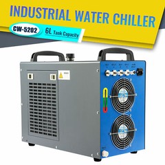 Industrial Water Chiller CW-5202 for 80-150W CO2 Laser Engraver Cutter Machine