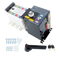 1PC ATS 160A 4 Poles 110V 220V Grid to AC Generator Automatic Transfer Switch