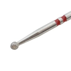 Dental Zirconia Cutting Diamond burs Round End Taper Football Long Round Ball FG
