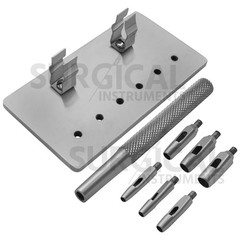 Keyes Dermal Punch 4″ Set Dermatology Surgical Instruments