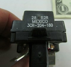 New Sensata 1-Phase Motor Start Compressor Relay Plug-On Female 1/4 3CR-204-180