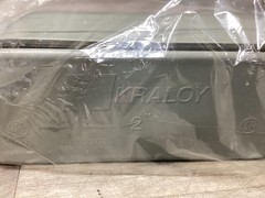 Kraloy 2″ LB LB20 PVC CONDUIT BODY WITH SEAL AND COVER #110B127PR3