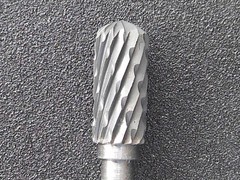 10 pcs 3mm X 5mm Tungsten Carbide Cutting Rotary Burr CNC Engraving Bit C5