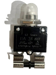 Resettable 15 amp Circuit Breaker For HVAC, Microwave & Automotive Fuse 6 x 30mm