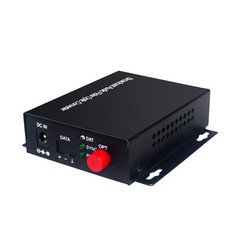 2 Audio Over FC Fiber optic Extender Converters for Broadcast system (Tx/Rx) Kit