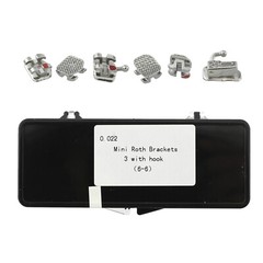 10 Kits Orthodontic Brackets 1st Molar Tubes Dental Braces Roth MBT 022 345 6-6