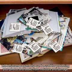 60/100pcs Silica Gel Packets 5g Grams Desiccant Pack Moisture Absorber Reusable