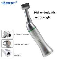 Dental Reduction 10:1 Endo Hand File 90° Reciprocating Contra Angle Handpiece