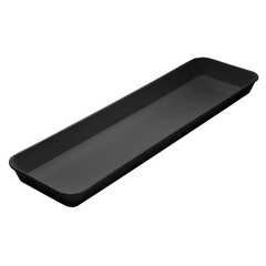 Black Fiberglass Merchandising Tray – 30″L x 8 3/4″W x 2″H