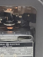 🔥 GE General Electric 12ICW53A2A Power Relay Type ICW 120V 5A 60Hz 3 Phase Vars
