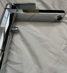 KOHLER Parallel Chrome Floor Mount Tub Filler T23492-4-CP – Excellent , No Hose
