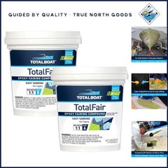 Waterproof Epoxy Filler for Fiberglass, Wood, Aluminum and Steel, Fast Drying