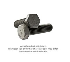 1-3/8″-6 X 9″ Grade 5 Plain Finish Hex Head Cap Screw, Qty of 3