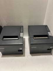 Lot of 4 Epson TM-T88V Thermal Receipt POS Printers M244A Tested Working